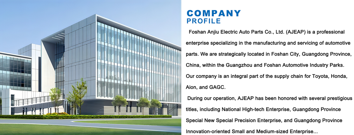 Foshan Anjiu Electric Auto Parts Co., Ltd. 